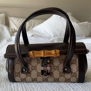 Vintage Tom Ford for Gucci Bamboo Bullet Bag